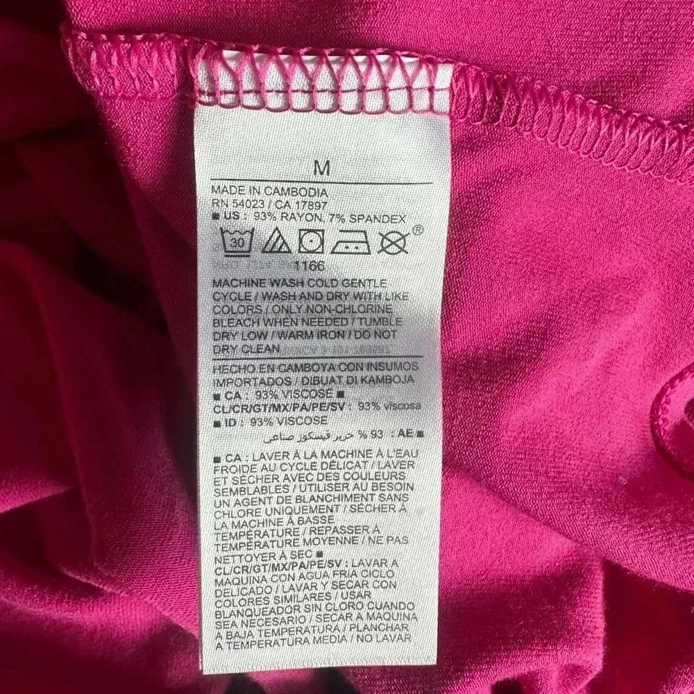 Pink Cut Out Maxi Dress with Sleeves - Picture 5 of 5